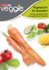 Vegetarisch für Genießer! Genuss und Abwechslung mit vegetarischen Produkten