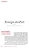 Europa als Ziel SCHWERPUNKT MICHAEL GRIESBECK. 23 Nr. 529, November/Dezember 2014, 59. Jahrgang. Die Entwicklung der Flucht- und Asylmigration