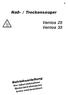 Naß- / Trockensauger. Ventos 25 Ventos 35. Betriebsanleitung. Vor Inbetriebnahme Sicherheitshinweise lesen und beachten