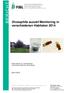 Drosophila suzukii Monitoring in verschiedenen Habitaten 2014