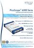 PicoScope 6000 Serie HOCHLEISTUNGS-USB-OSZILLOSKOPE