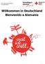 DRK-Kreisverband Münster e.v. Freiwilligendienste. Willkommen in Deutschland Bienvenido a Alemania