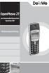 OpenPhone 27 am Kommunikationssystem OpenCom 100