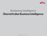 Marketing Intelligence Übersicht über Business Intelligence. Josef Kolbitsch Manuela Reinisch