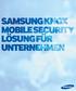 Samsung präsentiert KNOX