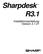 SharpdeskTM R3.1. Installationsanleitung Version 3.1.01
