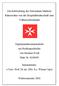 Die Entwicklung des Souveränen Malteser Ritterordens von der Hospitalbruderschaft zum Völkerrechtssubjekt