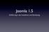 Joomla 1.5. Einführung in die Installation und Benützung