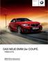 Inhaltsverzeichnis. 3 Fahrzeugpreise 5 Serienausstattungen 11 Lines Sport Line Modern Line M Sportpaket BMW M235i