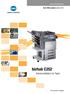 www.konicaminolta.at Color Office System bizhub C252 bizhub C252 Kommunikation im Team