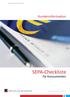 www.apobank.at Kundeninformation SEPA-Checkliste für Konsumenten