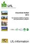 Checkliste Notfall 2012 für landwirtschaftliche Familien und Unternehmen in Bayern