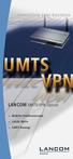 ...connecting your business. LANCOM UMTS/VPN Option. ❿ Mobiler Konferenzraum ❿ Letzte Meile ❿ UMTS-Backup