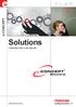 e-concept Solutions Solutions Investieren Sie in die Zukunft. Solutions Networking Documents.