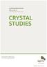 CRYSTAL STUDIES AUFNAHMEANTRAG 2014-2015