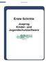Erste Schritte Jusprog Kinder- und Jugendschutzsoftware