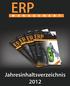 ERP ERP. Jahresinhaltsverzeichnis 2012. Speed and agility. GITO Verlag 2012. mit ERP 3/2012. 4/2012 Dezember 2012. Compliance Prozessreporting