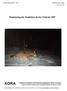 KORA Bericht Nr. 45 Dezember 2008. Monitoring der Raubtiere in der Schweiz 2007