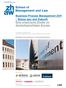 Business Process Management 2011 Status quo und Zukunft Eine empirische Studie im deutschsprachigen Europa