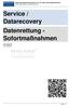 Service / Datarecovery Datenrettung - Sofortmaßnahmen