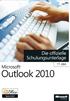 Microsoft Outlook 2010 Die offizielle Schulungsunterlage