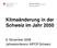 Klimaänderung in der Schweiz im Jahr 2050