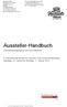 Aussteller-Handbuch. Dienstleistungsangebot und Informationen