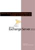 Übersicht über die wichtigstenpowershell-befehle und Grundlagen für Exchange Server 2010