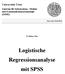 Logistische Regressionsanalyse mit SPSS