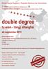Double Degree Programm: