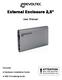 External Enclosure 2,5