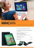 10. 1 Zoll MAXDATA Tablet. Die aktuellen Preise finden Sie auf www. maxdata.ch