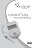 cyclotest baby Gebrauchsanweisung