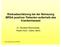 Risikoabschätzung bei der Betreuung MRSA positiver Patienten außerhalb des Krankenhauses. Dr. Nicoletta Wischnewski, Robert Koch- Institut, Berlin