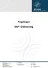 Fragebogen. SAP - Outsourcing