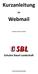 Kurzanleitung. Webmail