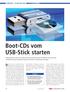 Boot-CDs vom USB-Stick starten