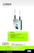 Wireless-G ADSL-Gateway mit SRX200 Netzstromadapter Benutzerhandbuch auf CD-ROM Netzwerkkabel Kurzanleitung (nicht bei allen Modellen enthalten)