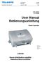 User Manual Bedienungsanleitung