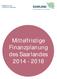 Mittelfristige Finanzplanung des Saarlandes 2014-2018