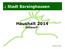 .: Stadt Barsinghausen. Haushalt 2014. -Entwurf - Fachdienst Finanzen