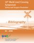 Bibliography. 10 th World Level Crossing Symposium Safety and Trespass Prevention 06-2008