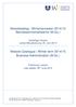 Modulkatalog Wintersemester 2014/15 Betriebswirtschaftslehre (M.Sc.) Module Catalogue Winter term 2014/15 Business Administration (M.Sc.