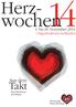 Herzwochen. Takt. Aus dem. 1. bis 30. November 2014. Organisations-Leitfaden. Deutsche Herzstiftung. Herzrhythmusstörungen