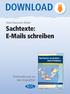 DOWNLOAD. Sachtexte: E-Mails schreiben. Ulrike Neumann-Riedel. Downloadauszug aus dem Originaltitel: Sachtexte verstehen kein Problem!