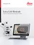 Living up to Life. Leica LAS Reticule. Anzeige von kundenspezifischen Strichplatten auf Livebildern INDUSTRY DIVISION
