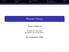 Einstieg Projektziel Proxy Grundlagen Demonstration Ausblick. Reverse Proxys. Robert Hilbrich. Fakultät für Informatik Humboldt Universität Berlin