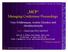 MCP Managing Conference Proceedings