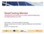 SolarCooling Monitor Projektüberblick und Erfahrungen zur solaren Adsorptionskälteanlage der Magistratsabteilung 34, Wien