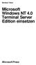 Microsoft Windows NT 4.0 Terminal Server Edition einsetzen